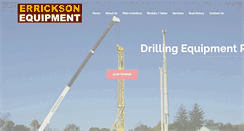 Desktop Screenshot of erricksonequipment.com